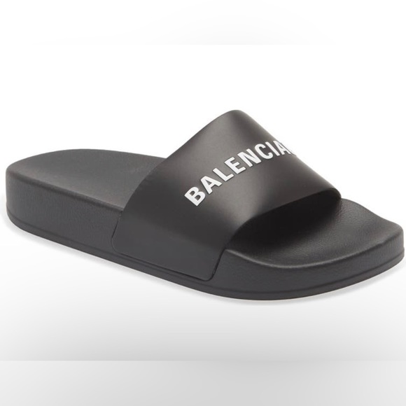 Ladies Sandals Balenciaga Piscine Slide Sandals Balenciaga Kids
